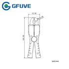 GFUVE HQ15 5A 100A AC Light Weight Current Probe CT Detection Monitoring Low Current Amp Seneor