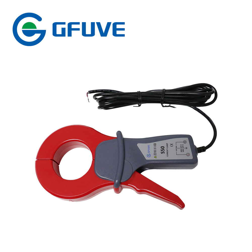 GFUVE S50 2MHz Bandwidth 500A Clamp On AC Current Probe With 52mm Jaw